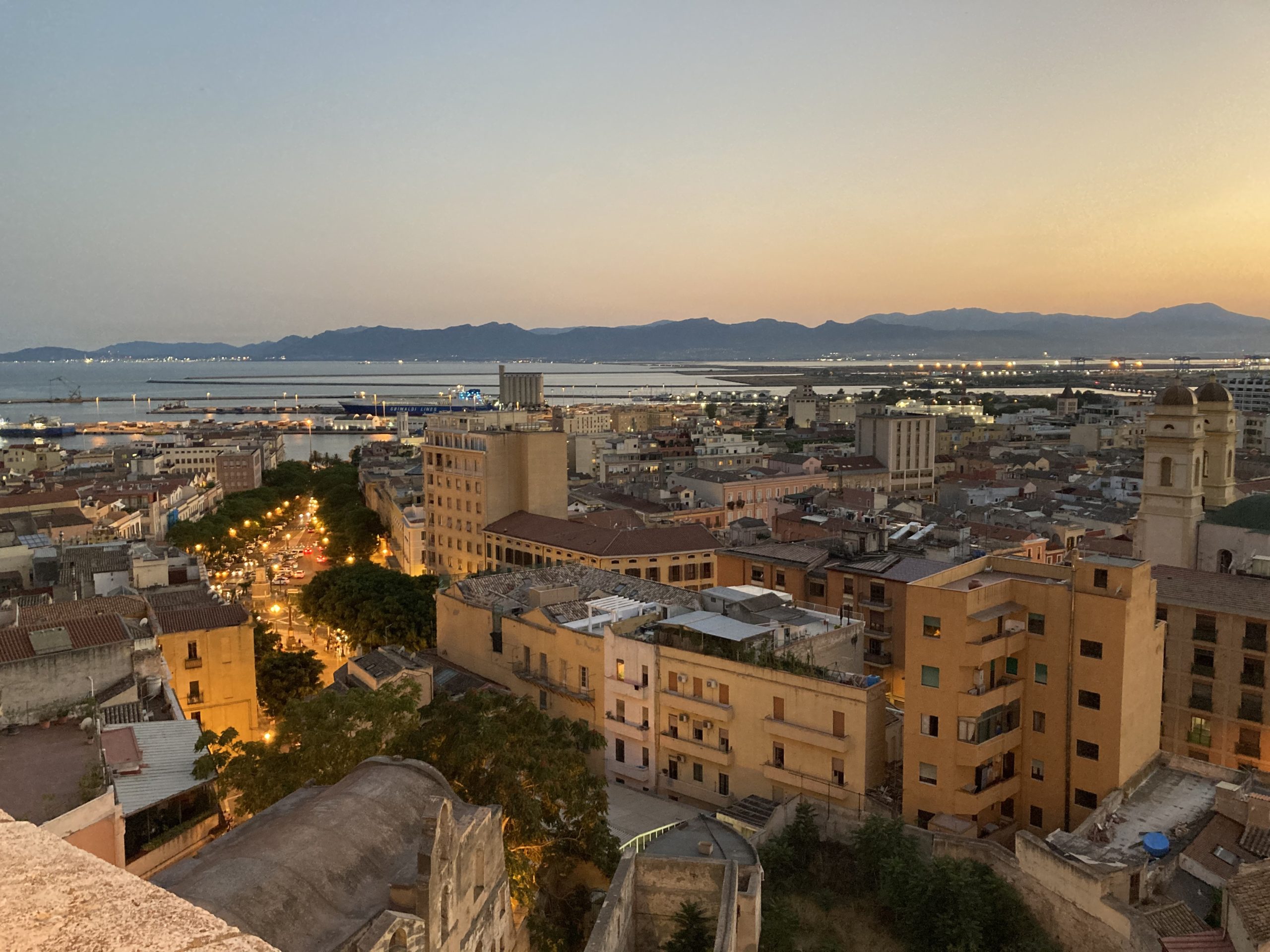 Sardegna del Sud - Vista da Castello